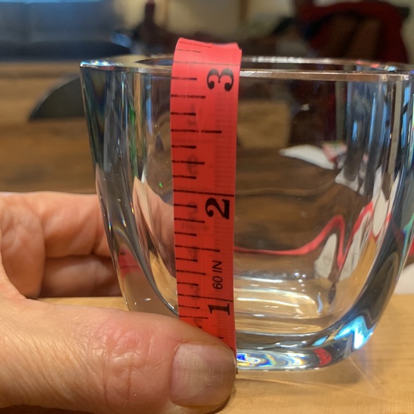 VINTAGE 30’s-60’s CRYSTAL GLASS BOWL VASE SWEDEN STROMBERG? - Picture 9 of 13